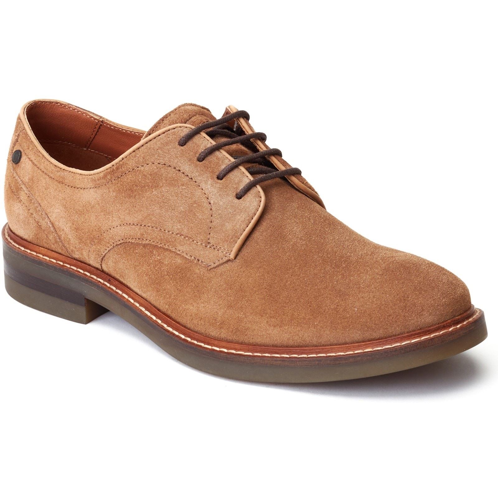 Base London Mawley Scarpe Da Uomo In Pelle Color Zenzero