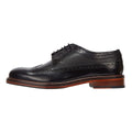 Ben Sherman Archie Brogue Scarpe Stringate In Pelle Da Uomo Nere