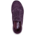 Skechers Relaxed Fit Sport Sneakers Da Donna In Poliestere Viola Scuro