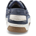 Sperry Billfish 3 Eye Scarpe Da Barca In Pelle Blu Scuro Da Uomo
