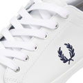 Fred Perry Baseline Sneakers Bianche In Pelle Da Uomo