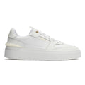 Cruyff Endorsed Tennis Sneakers Bianche In Pelle Da Uomo