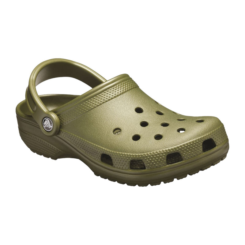 Crocs Classic Croslite Rubber Slides Military Green