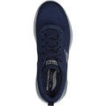 Skechers Go Walk Arch Fit 2.0 Idyllic Sneakers Da Uomo In Tessuto Blu Scuro