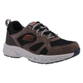 Skechers Oak Canyon Sunfair Stivali Da Trekking In Pelle Marrone/Nero Da Uomo