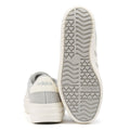 Adidas VL Court Bold Scarpe Da Ginnastica Grigie In Pelle Da Donna