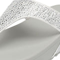 FitFlop Lulu Crystal Mix Sandali Argento Da Donna