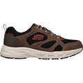 Skechers Oak Canyon Sunfair Stivali Da Trekking In Pelle Marrone/Nero Da Uomo