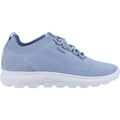 Geox D Spherica A Sneakers Da Donna In Pelle Color Cielo Chiaro