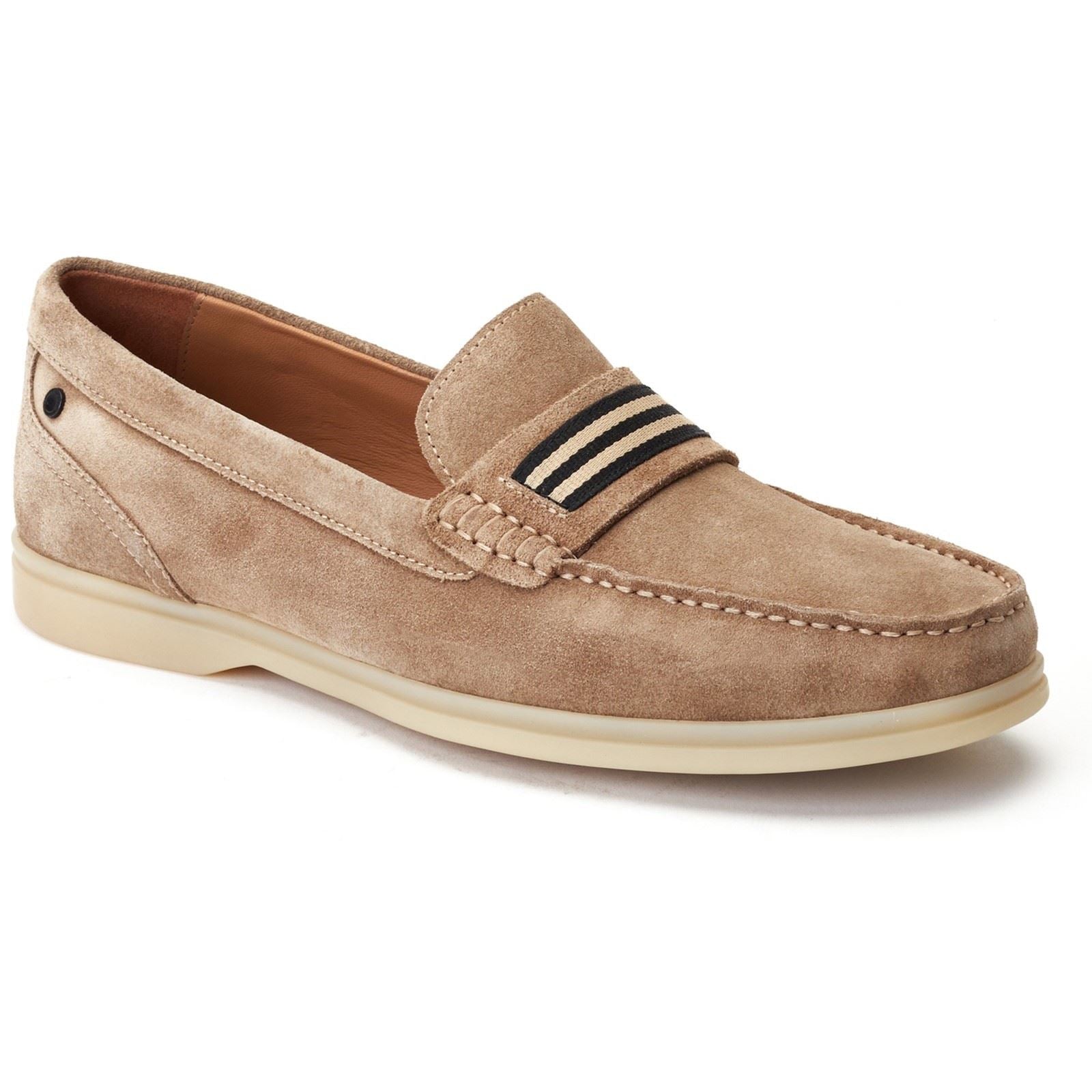 Base London Drum Calzari Da Uomo In Pelle Scamosciata