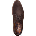 Base London Bronte Scarpe Oxford In Pelle Scura Da Uomo Marrone Scuro