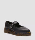 Dr. Martens Elphie Mary Jane Virginia Scarpe Nere Da Donna In Pelle