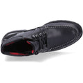 Sperry Authentic Original Lug Chukka Stivali Da Uomo In Pelle Nera