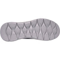 Skechers Go Walk Flex No Hands Sneakers Da Uomo In Poliestere Grigio Scuro