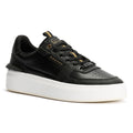 Cruyff Endorsed Tennis Scarpe Da Ginnastica Nere Da Uomo In Pelle