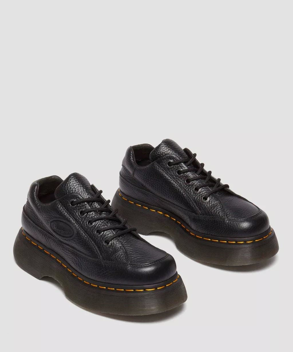 Dr. Martens Buzz 5I Scarpe Nere Da Donna In Pelle