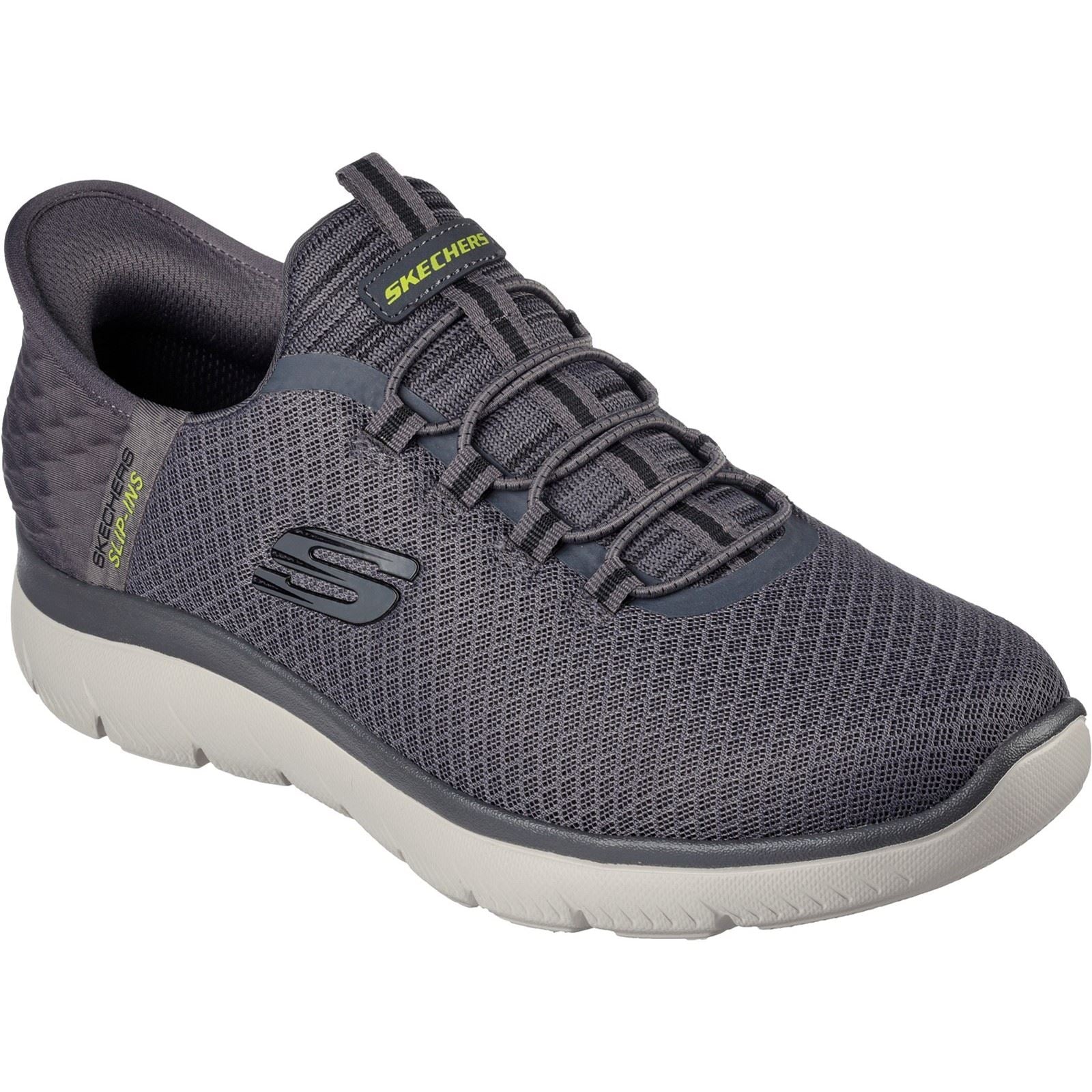 Skechers Slip-ins: Summits High Range Sneakers Da Uomo In Poliestere Color Carbone