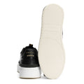 Cruyff Endorsed Tennis Scarpe Da Ginnastica Nere Da Uomo In Pelle