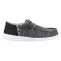 HEYDUDE Wally Funk Open Mesh Scarpe Da Barca Nere/Bianche Da Uomo