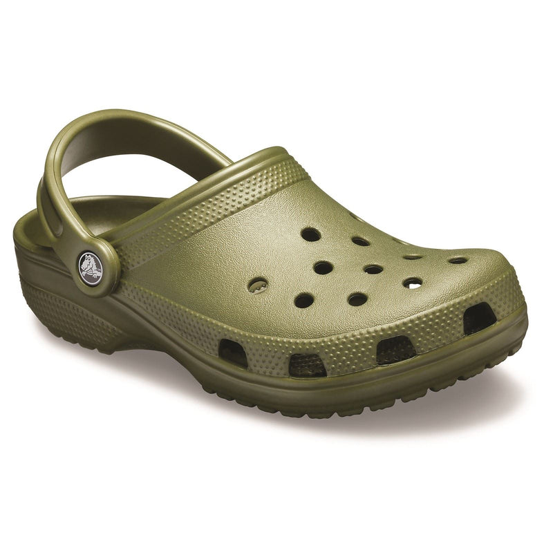 Crocs Classic Croslite Rubber Slides Military Green