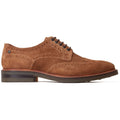 Base London Hatfield Scarpe Stringate In Pelle Color Zenzero Da Uomo