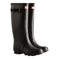Hunter Huntress Wide Stivali Di Gomma Neri Da Donna