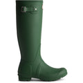 Hunter Original Tall Tartan Back Strap Stivali Di Gomma Verdi Da Donna.