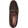 Base London Snapper Scarpe Da Uomo In Pelle Marrone Bruciata