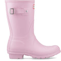 Hunter Original Short Stivali Da Pioggia Rosa Nectar In Gomma Da Donna