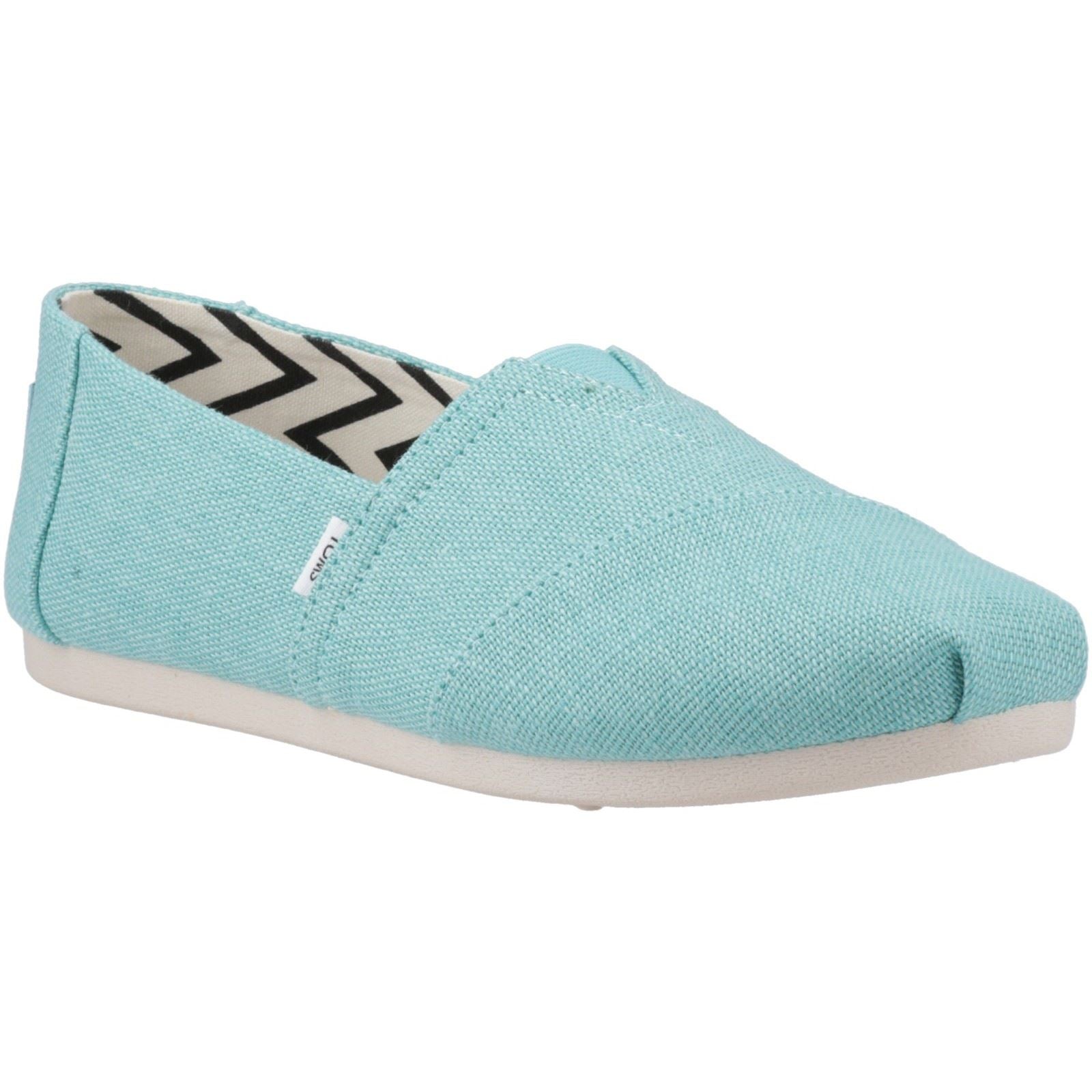TOMS Alpargata Classic Espandrilles Donna In Juta Color Acqua
