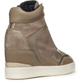Geox D Maurica Sneakers Da Donna Color Taupe Scuro