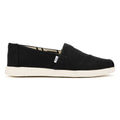 TOMS Alpargata Plus Heritage Scarpe Espadrillas Nere Da Donna In Canvas
