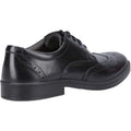 Hush Puppies Nolan Scarpe Nere In Stile Brogue In Pelle Da Uomo