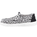 HEYDUDE Wendy Leopard Mocassini Neri/Grigi Da Donna