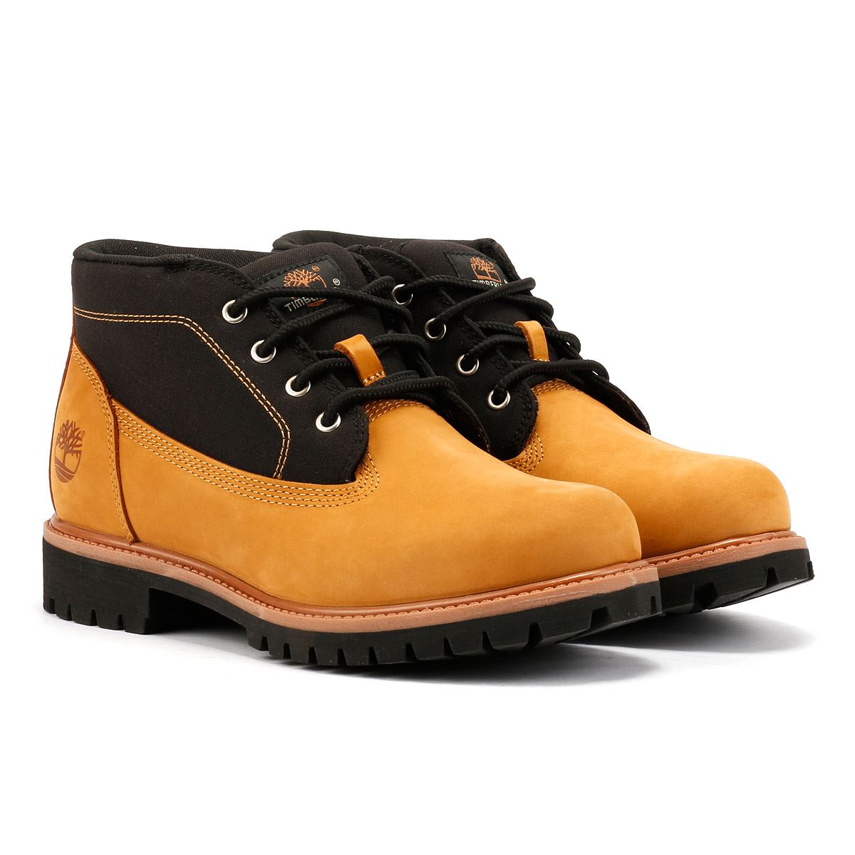 Timberland Mid Lace Chukka Workwear II Stivali In Pelle Gialli Da Uomo