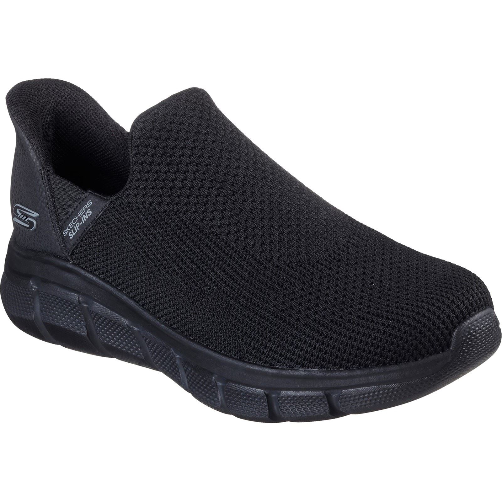 Skechers BOBS Sport B Flex Resilient Scarpe Da Ginnastica Nere Da Uomo