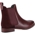Hush Puppies Colette Stivali Bordeaux Da Donna In Camoscio