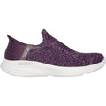 Skechers Relaxed Fit Sport Sneakers Da Donna In Poliestere Viola Scuro