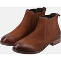 Hush Puppies Edith Stivali In Pelle Da Donna Color Cammello.