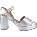 Hush Puppies Ophelia Scarpe Con Tacco Da Donna In Suede Color Argento