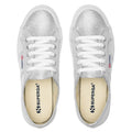 Superga 2750 Lamew Sneakers Da Donna In Sintetico Grigio Argento