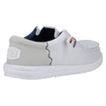HEYDUDE Wally Funk Open Mesh Scarpe Da Barca Bianche Da Uomo