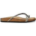 Geox D BRIONIA R Sandali Da Donna In Sintetico Nero/Argento