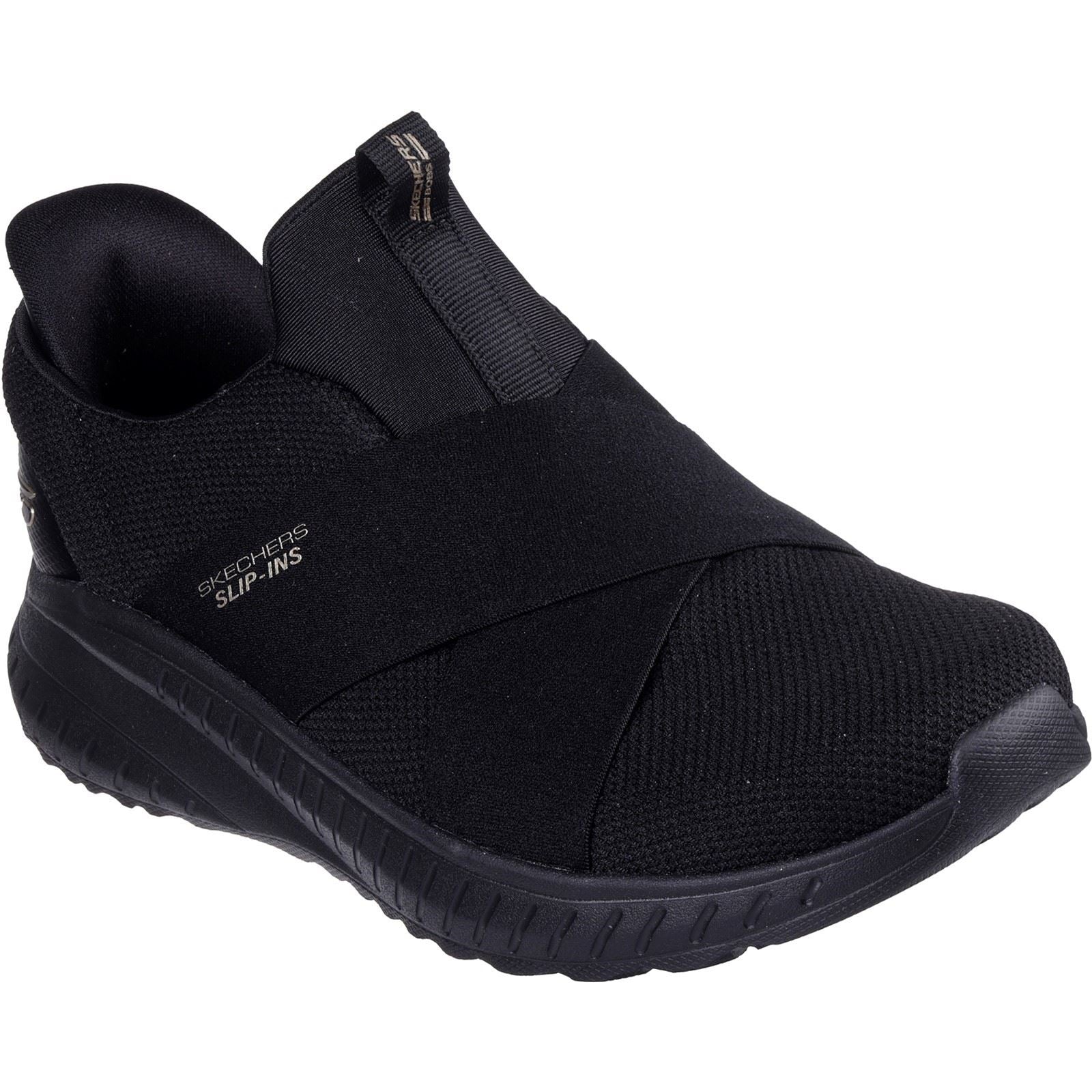 Skechers Bobs Squad Chaos Your Moment Scarpe Da Ginnastica Nere Da Donna