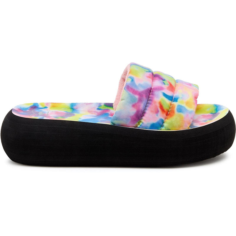 Rocket Dog Splash Loyal Tie Dye Sandali Da Donna Rosa/Multicolore In Tessuto