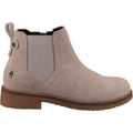 Hush Puppies Maddy Stivali In Camoscio Color Nude Da Donna