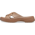 Crocs Classic Cross Strap Sandali In Termoplastica Color Cioccolato Al Latte Da Donna