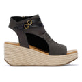 Blowfish Malibu Lacey C-Rope Sandali In Denim Nero Da Donna