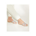 Dune Loupe Sandali Sintetici Da Donna Color Argento