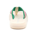 Rocket Dog Spotlight Madison Sandali Da Donna In Cotone Verde/Multicolore